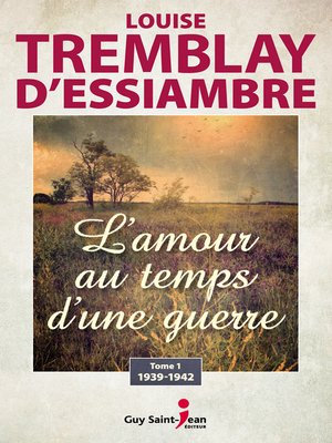 cover image of L'amour au temps d'une guerre